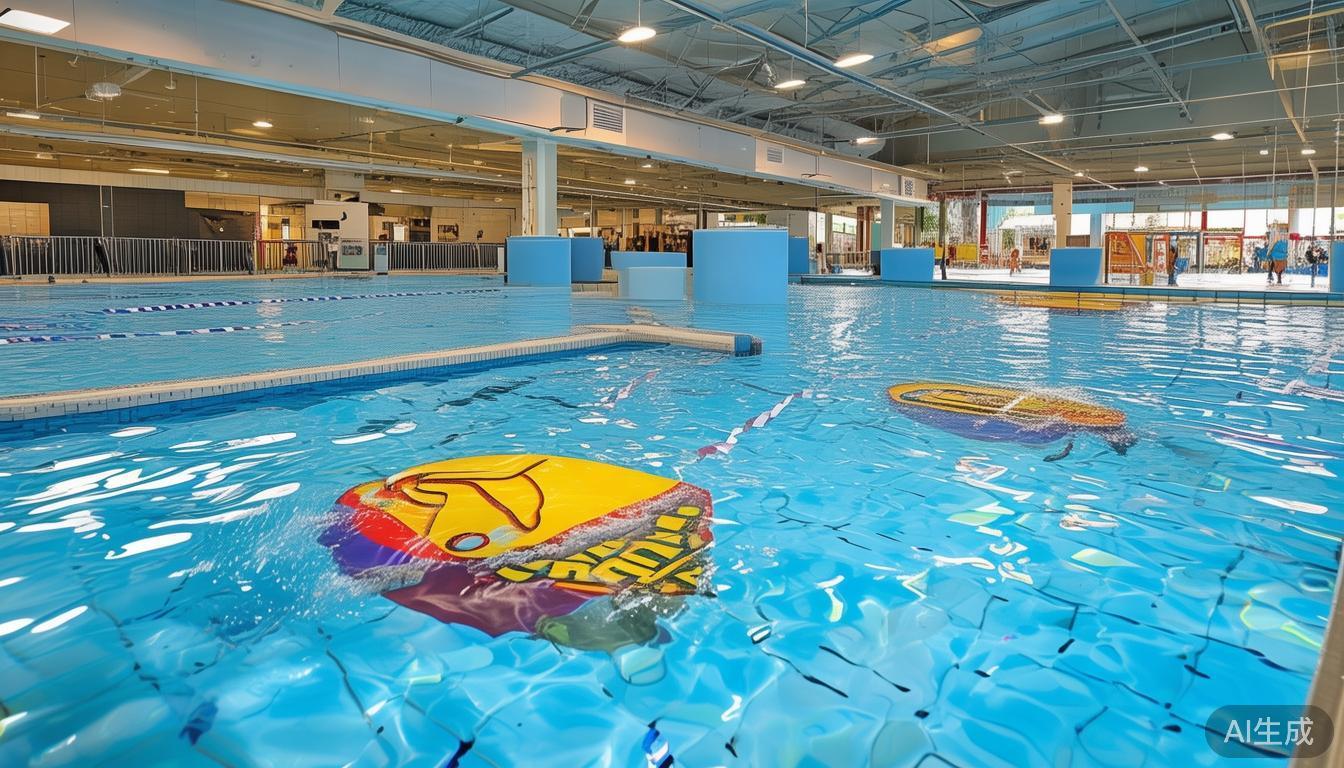 讯博体育鱼快游泳馆:引领健康水上娱乐新潮流体验升级 特别值得一提的是,泳馆引入了“鱼快”特色水上娱乐项